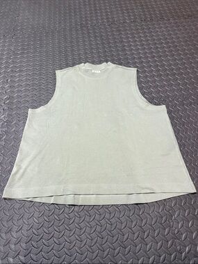 Pact Womens Sleeveless Tank top Soft Sage XL
